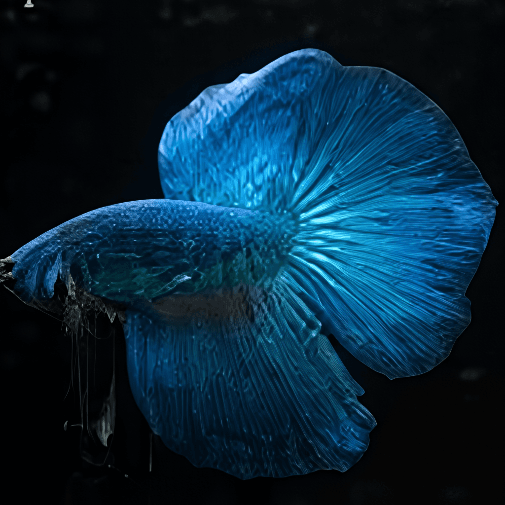 Ikan Hias Cupang Halfmoon Solid